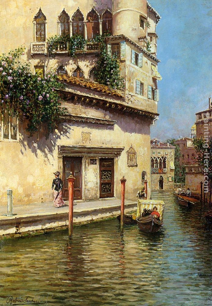Rubens Santoro A Venetian Backwater